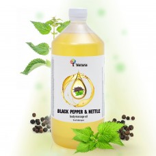 Body massage oil Verana «BLACK PEPPER AND NETTLE»