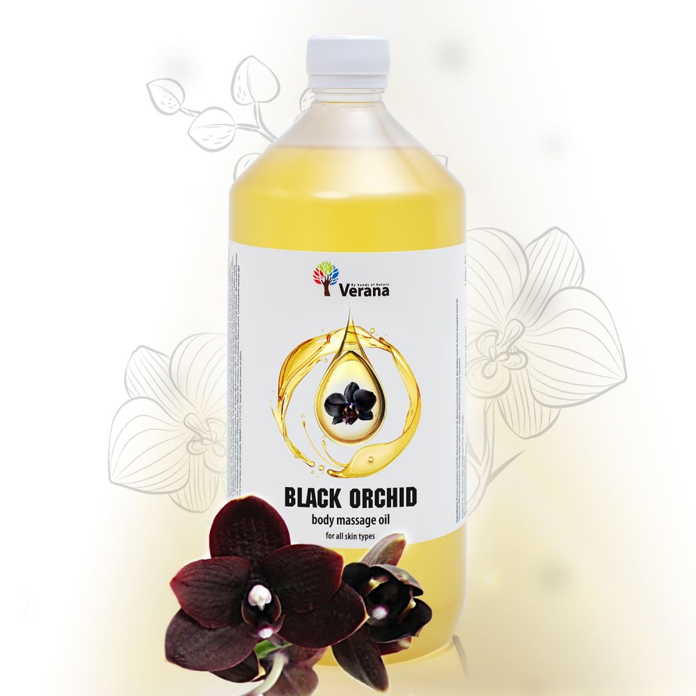 Body massage oil Verana «BLACK ORCHID»