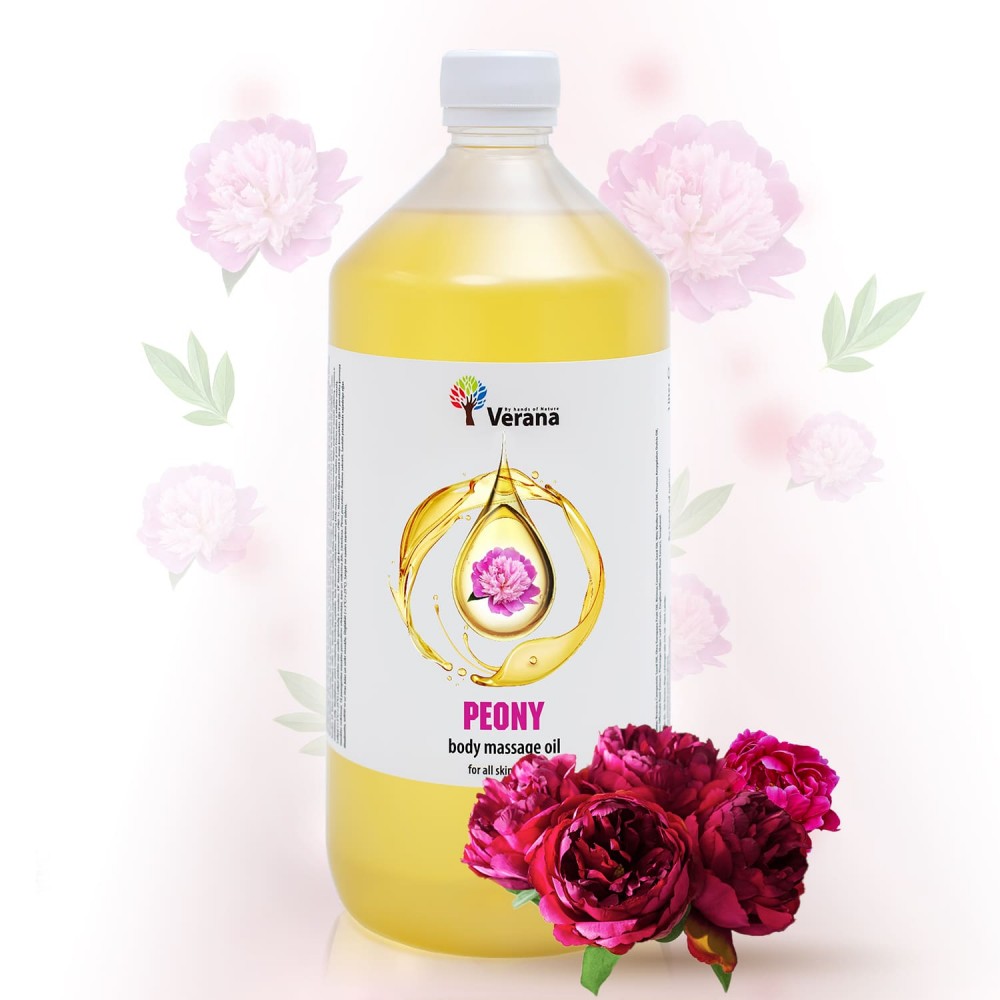 Body massage oil Verana «PEONY»