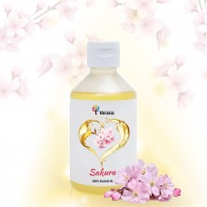 Huile pour massage érotique Verana «SAKURA»