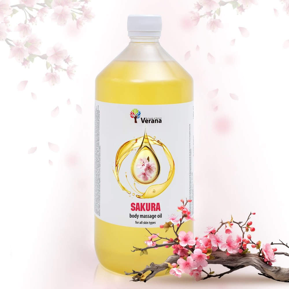 Body massage oil Verana «SAKURA»