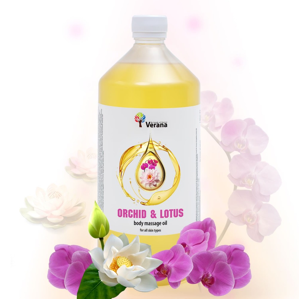 Body massage oil Verana «ORCHID & LOTUS FLOWER»