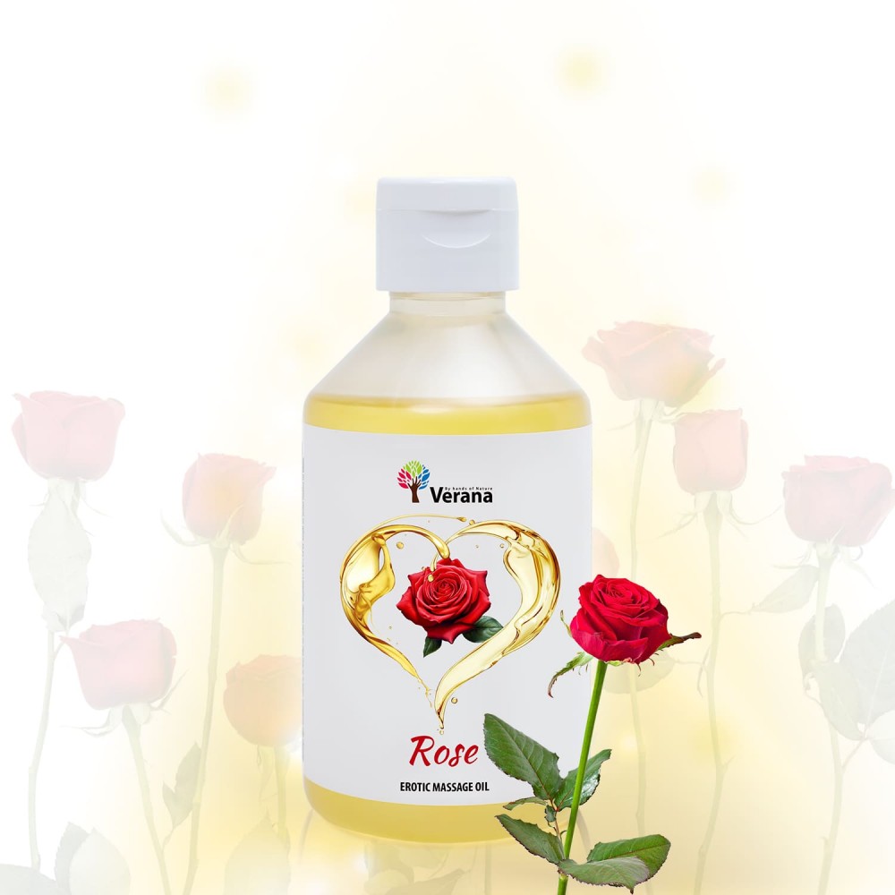 Huile de massage érotique Verana «ROSE»